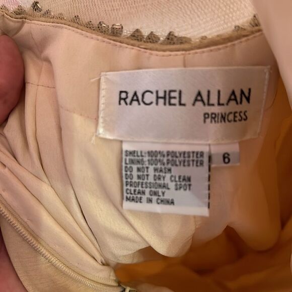 Rachel Allen Princess Champagne Gown - Picture 10 of 11